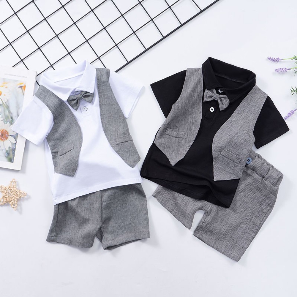 Set bé trai Quần áo bé trai chất liệu vải siêu mịn siêu mát không quá dày phú hợp với thời tiết mùa hè Mã T10