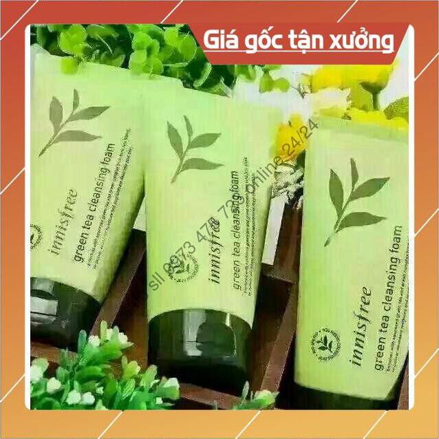 [ HOT] (chuyên sỉ giá rẻ) sữa rửa mặt trà xanh