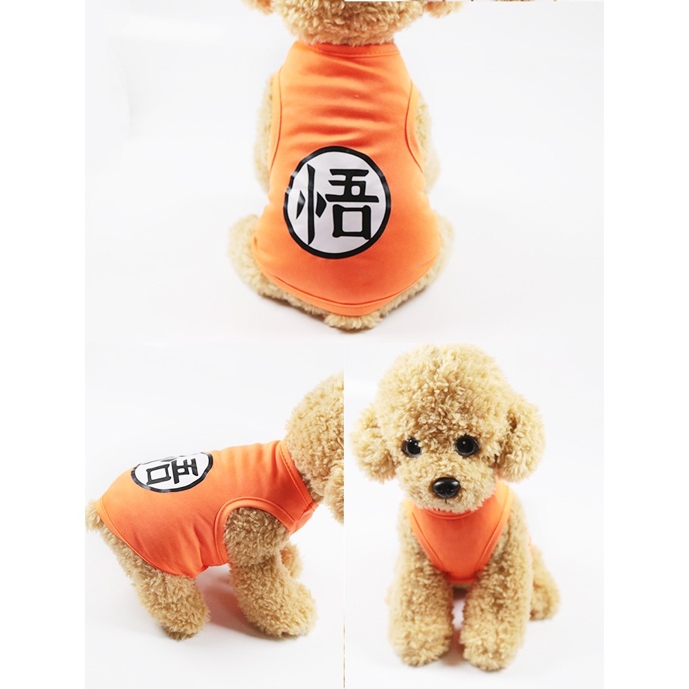 Áo ba lỗ hè cho chó mèo hình động vật