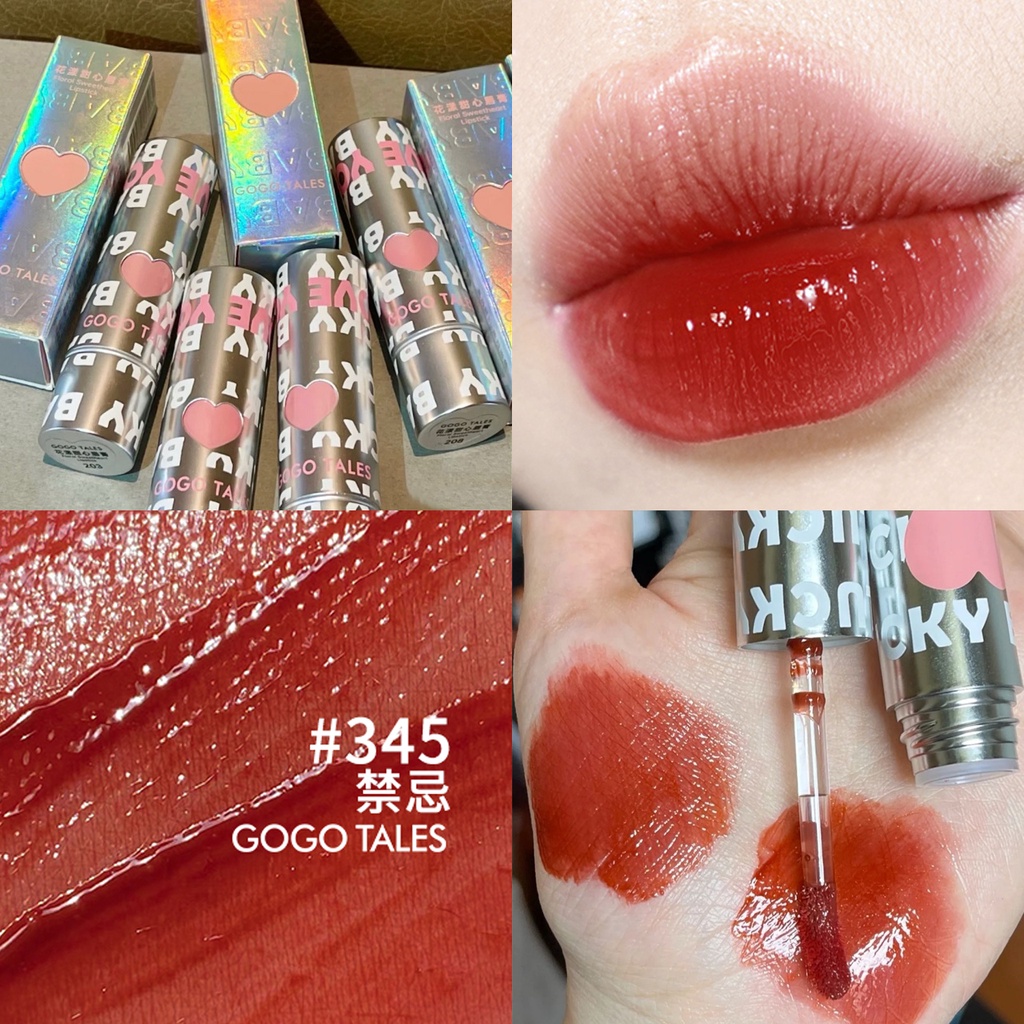 Son Môi Gogo Tales Dạng Lỏng Màu Sắc Thời Trang Cao Cấp Dưỡng Ẩm Chống Thấm Nước Lâu Trôi 306