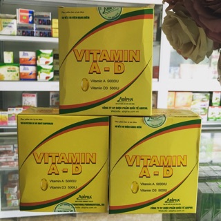 Vitamin A D bổ mắt, chắc xương
