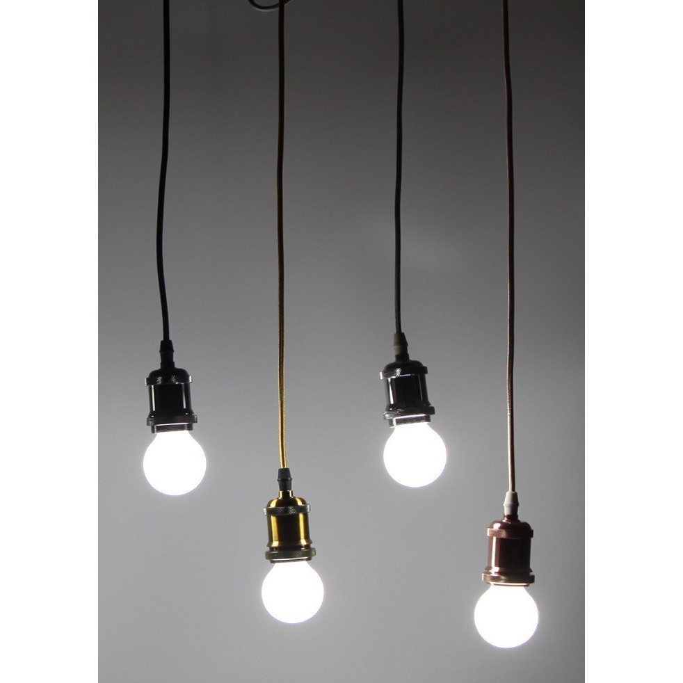 Bộ 10 dây đèn thả cổ điển bóng tròn trang trí G60 5W HL Lighitng