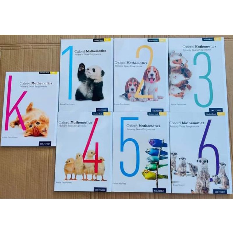 Oxford Mathematics Primary Years Programme - 7books