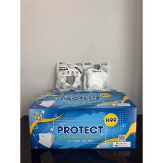 50 CHIẾC KHẨU TRANG KHÁNG KHUẨN PROTECH N99 THỊNH PHÁT