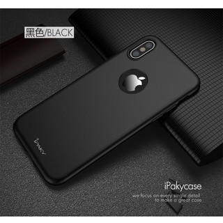Iphone X - Ốp Cứng 2 Mảnh Chính Hãng Ipaky ( Tặng kèm dán cường lực mặt trước )