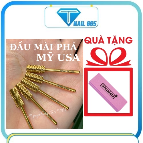 Đầu mài phá móng bột , gel móng nail