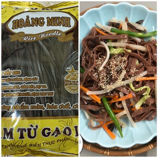 Phở gạo lứt đen Hoàng minh siêu ngon eatclean ăn kiêng giảm cân gói 500g