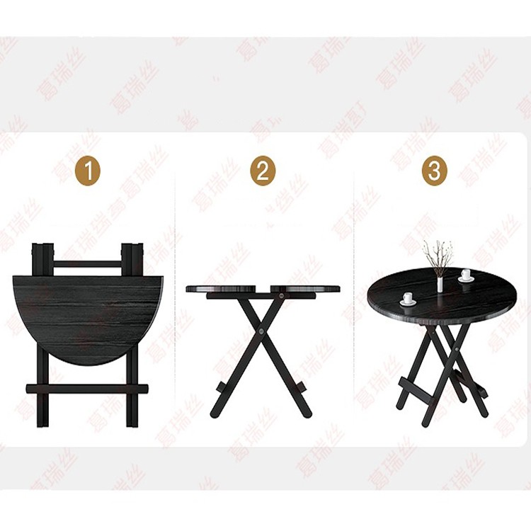 Bàn ăn - bàn cà phê gấp gọn chất liệu khung sắt chắc chắn kích thước 60x60x54cm | BigBuy360 - bigbuy360.vn