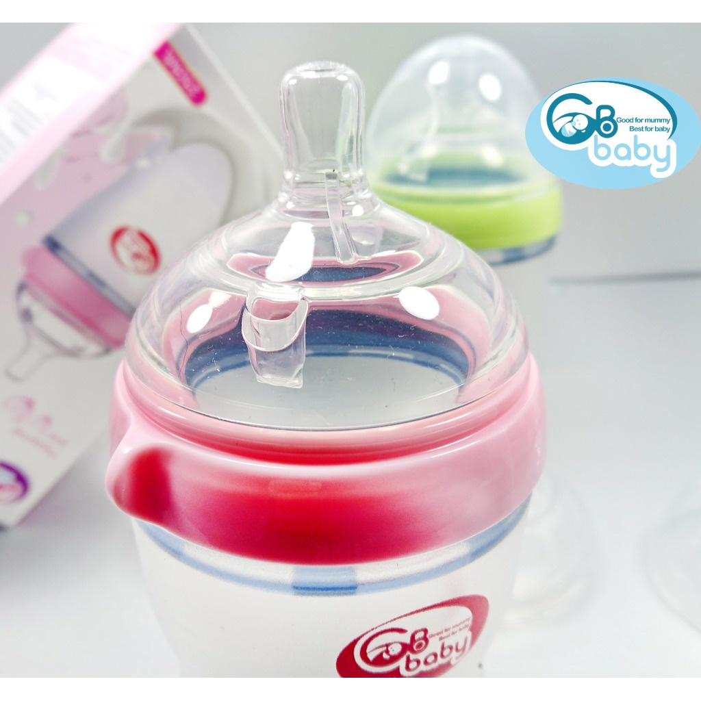 Bình sữa Silicon Cao Cấp GB-Baby Chính Hãng dung tích 150ml/ 250ml