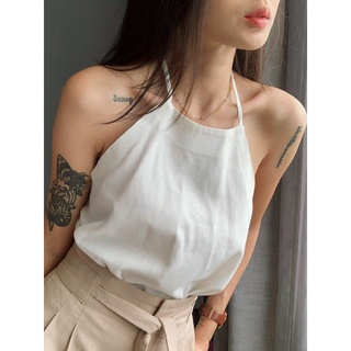 Áo yếm Linen- Áo basic-Vải Linen