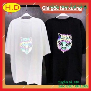 Áo phông đầu sói phản quang
