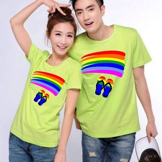 Áo đôi giá xưởng-áo đôi đôi dép yêu thương