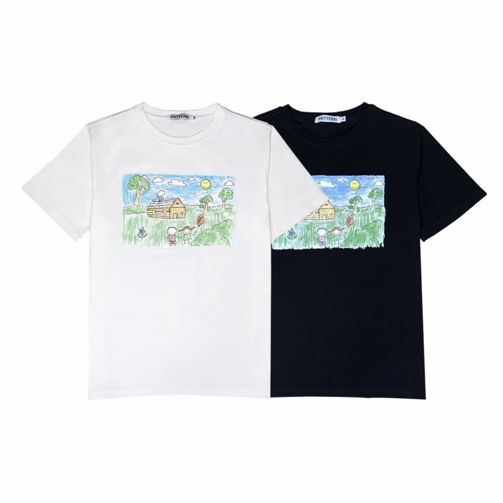 Áo thun in hình – Childhood drawing T-shirt
