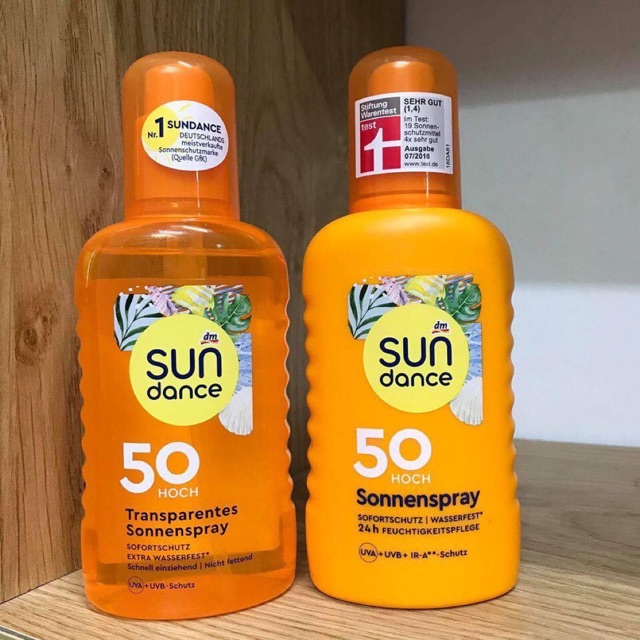 Xịt chống nắng Sundance SPF 50