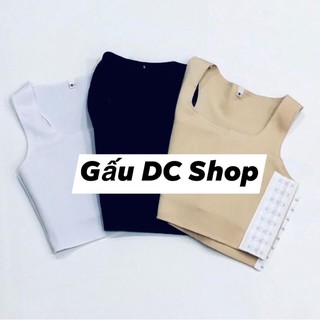 Áo nịt lửng không viền