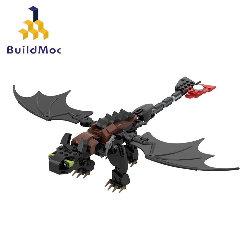 Bộ Đồ Chơi Xếp Hình MOC-23064 Phong Cách Phim Bí Kíp Luyện Rồng Mã MOC-23064