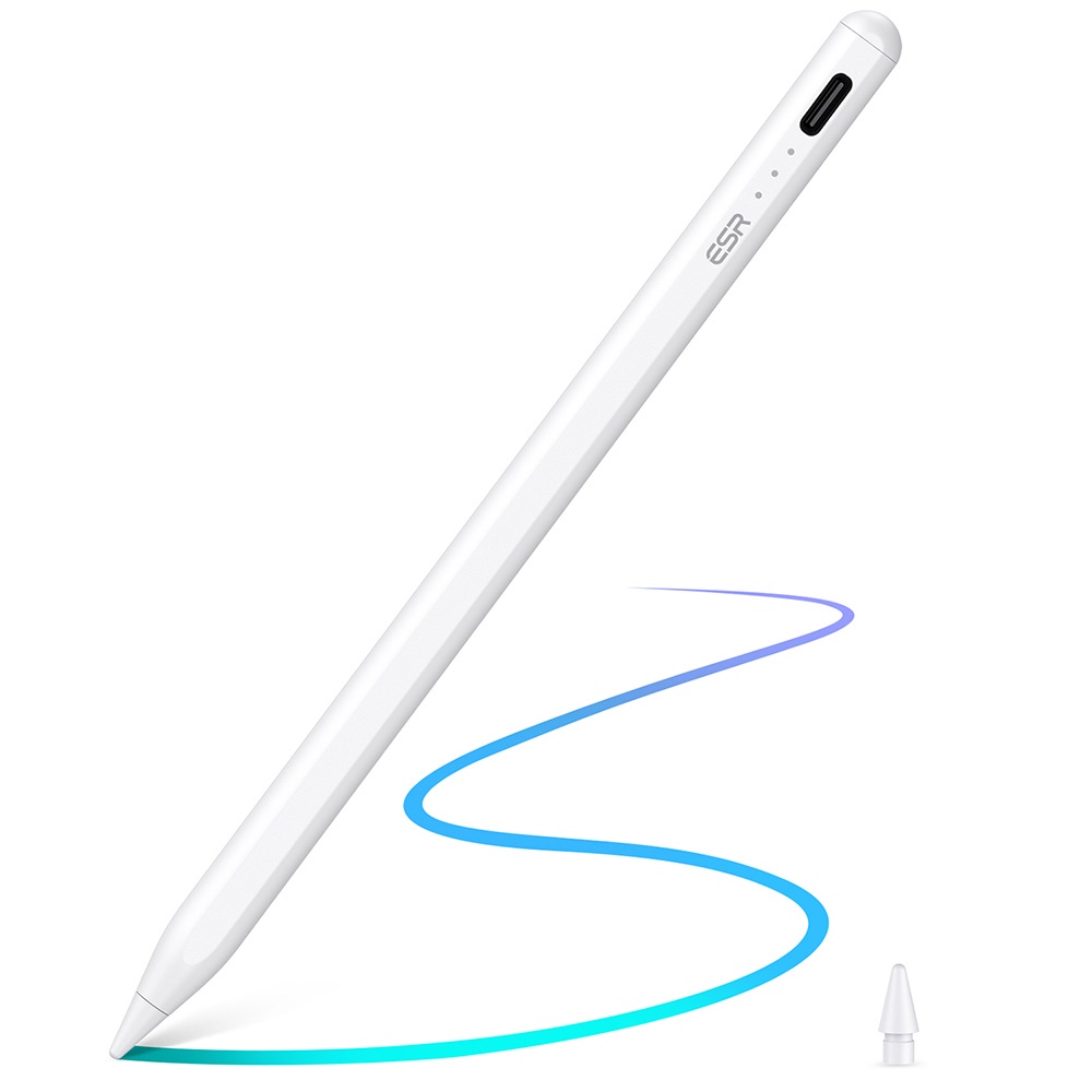 Bút cảm ứng ESR Digital iPad Stylus Pencil dành cho iPad Pro/ Ipad Air/ Ipad Mini/ Ipad Gen 6,7,8,9 - Hàng chính hãng