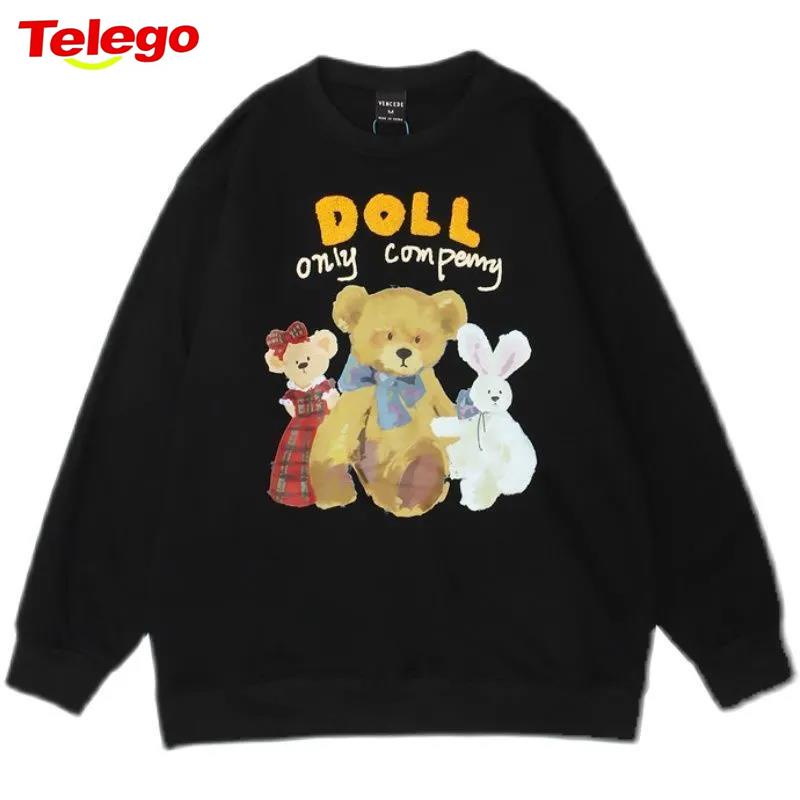 Áo sweater Tay Dài Dáng Rộng Phong Cách Thời Trang Hàn Quốc Cho Nữ