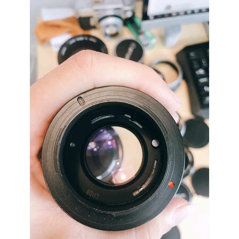 Ống kính MF CANON LENS FD 50mm F1.4  chrome nose