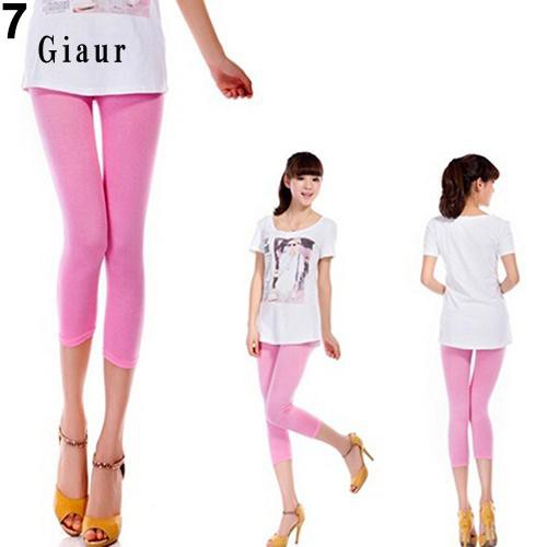 Quần Bó Legging TậP Thể Thao / Yoga MàU SắC KẹO