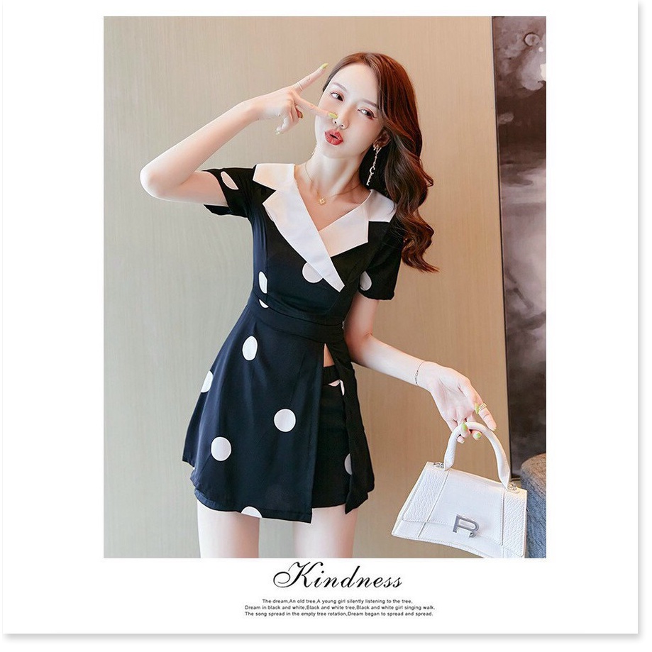 Set bộ phối voan ngắn siêu sang chảnh cực xinh cho các chị em KME FASHION