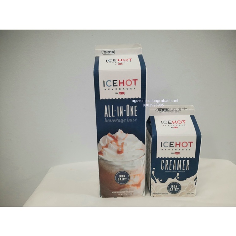 Kem béo thực vật Rich 454g, Base 907g Rich Cao