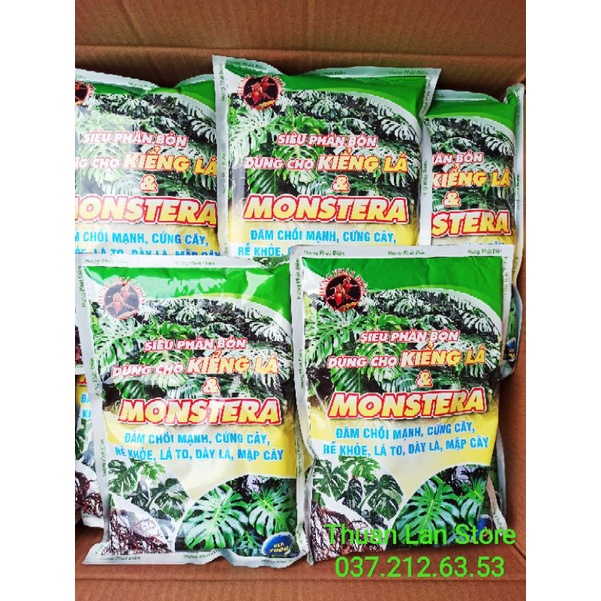 Siêu Phân Bón Dùng Cho Kiểng Lá & Monstera gói 700g