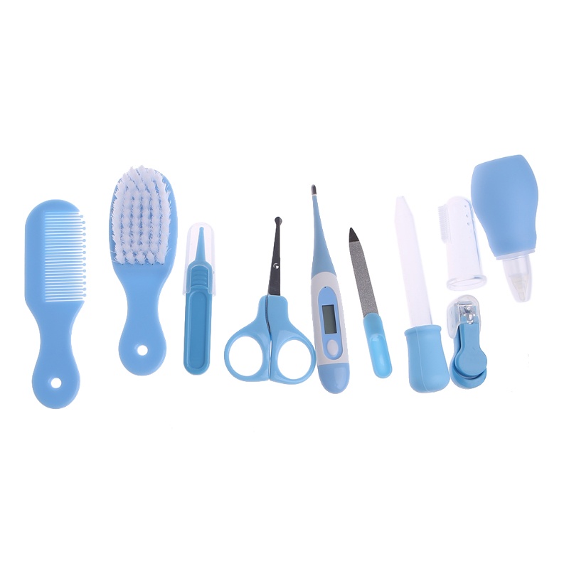 Bộ 10 Dụng Cụ Vệ Sinh Chăm Sóc Sức Khỏe Cho Bé Sơ Sinh