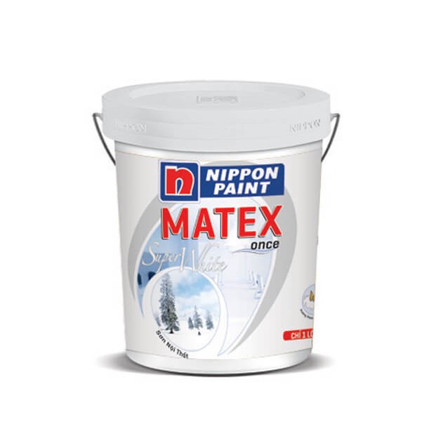 SƠN NỘI THẤT NIPPON MATEX SUPER WHITE ( 18 LÍT )