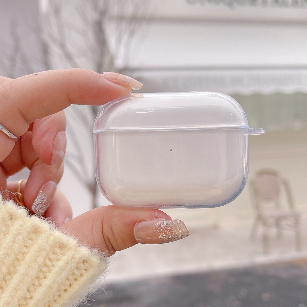 Case airpods 1/2/3 airpods pro trong suốt,vừa bảo vệ tai nghe,vừa giữ nguyên nét đẹp,chống va đập,sử dụng tốt