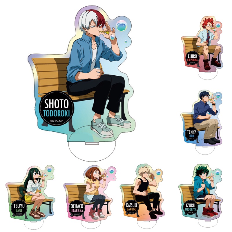 Mô Hình Nhân Vật Bakugou Katsuki Midoriya Izuku Midoriya Izuku Hoạt Hình Dễ Thương Đứng