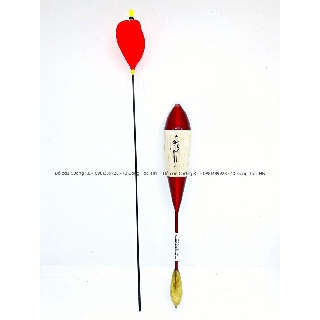 Phao câu cá gỗ cọng cắm