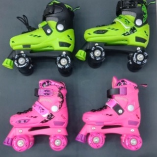 Giày patin  2 hàng bánh chỉnh size