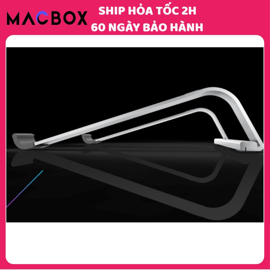 Kệ Đỡ Laptop Nhôm Tản Nhiệt Làm Mát Macbook 14 inch, 15.6 inch Để Bàn Chắc Chắn Đa Năng MACBOX SJZJ004