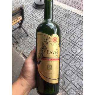 Vỏ chai rượu Pavo Real