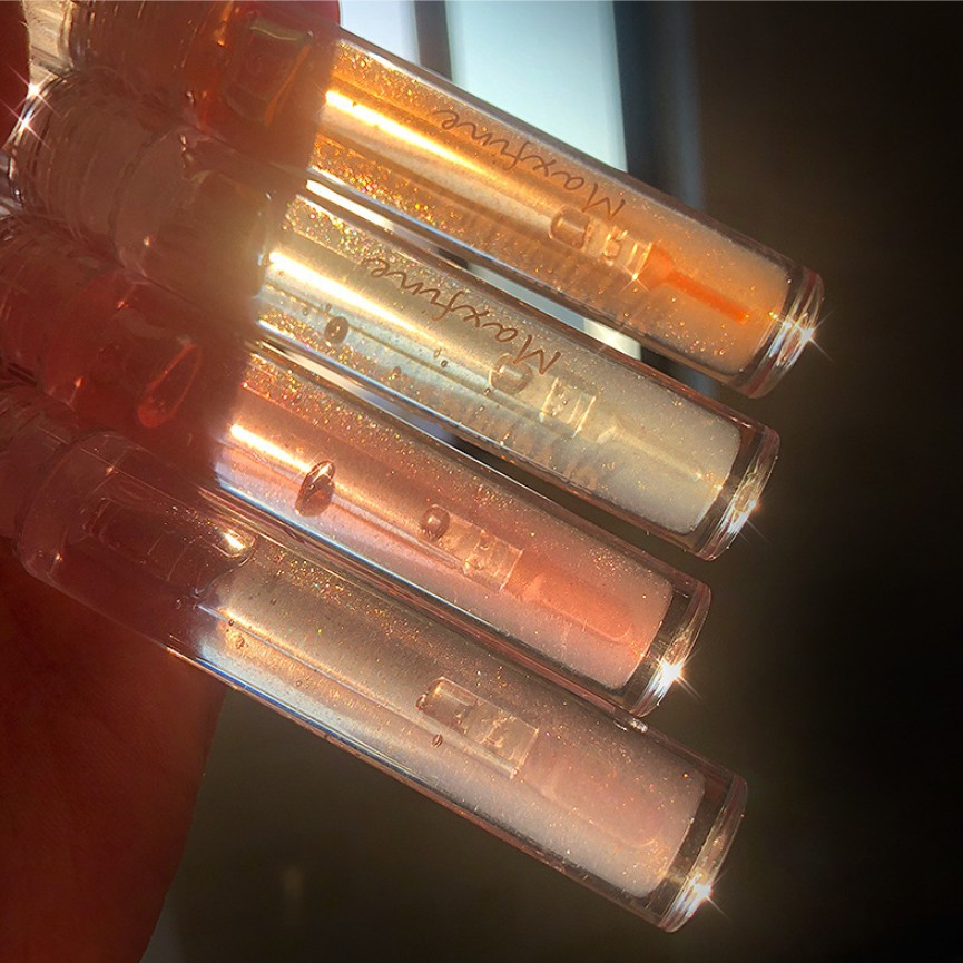 MAXFINE Water Glitter Doodle Lip Gloss trong suốt Son bóng | BigBuy360 - bigbuy360.vn