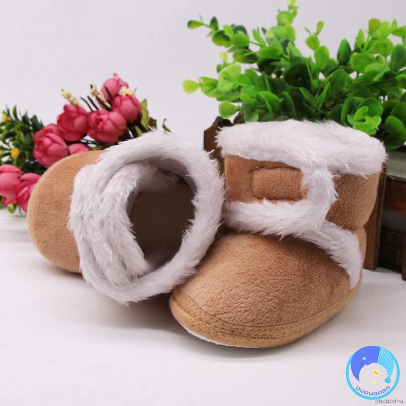 Giày bốt cổ cao đế mềm chống trượt thời trang cho bé từ 0-18 tháng tuổi