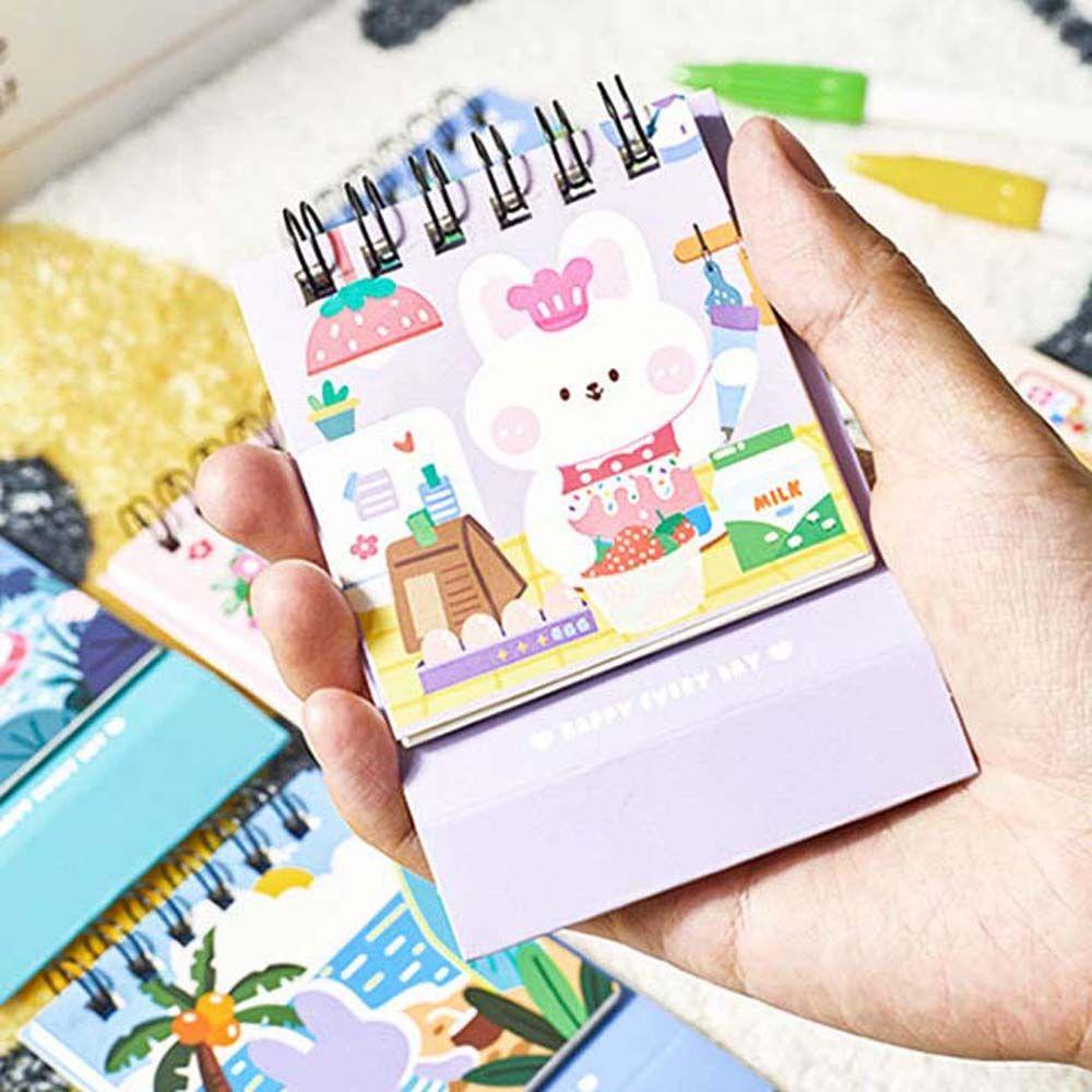 Lịch 2023 Mini Nhiều Màu Sắc Dùng Lên Kế Hoạch Hàng Tuần / Trường Học / Nhà Ở