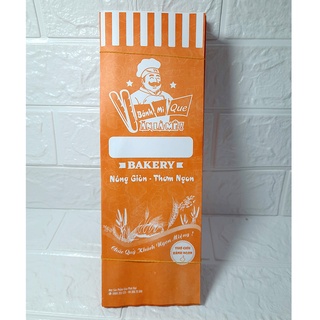 Túi giấy đựng bánh mì que 100 cái ( banhmique )