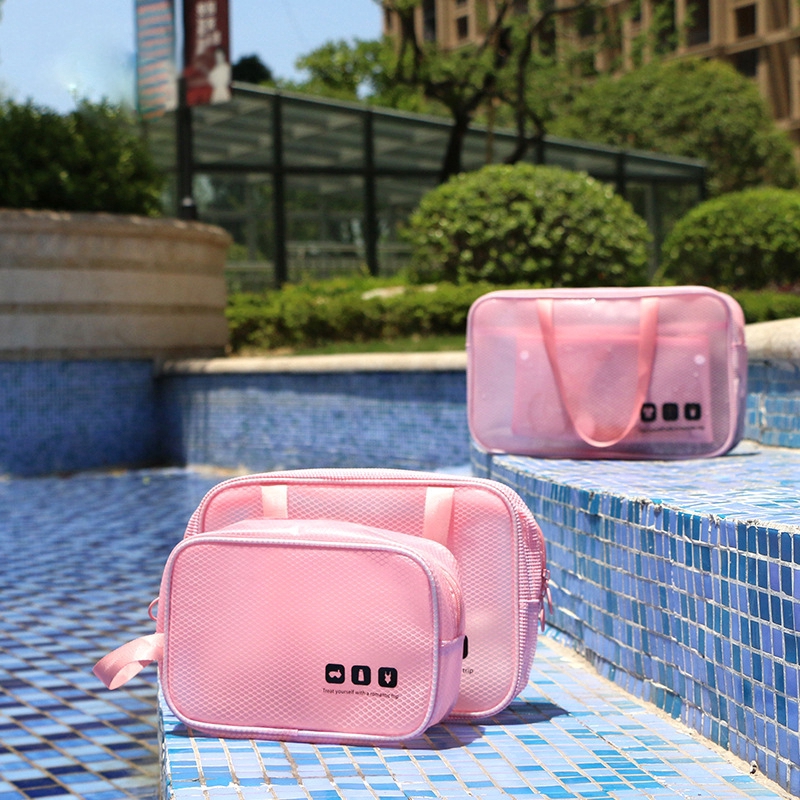 Túi lưới đựng dụng cụ cá nhân với sức chứa lớn chống thấm nước sử dụng khi đi du lịch