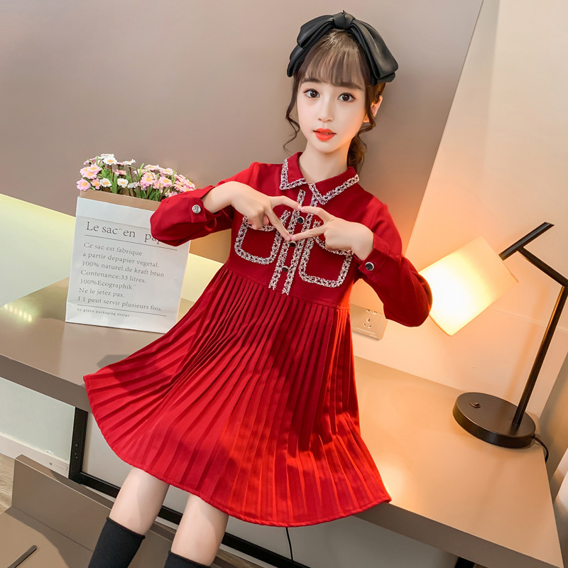 Đầm Công Chúa Dài Tay Thời Trang 2020 Dành Cho Bé Gái