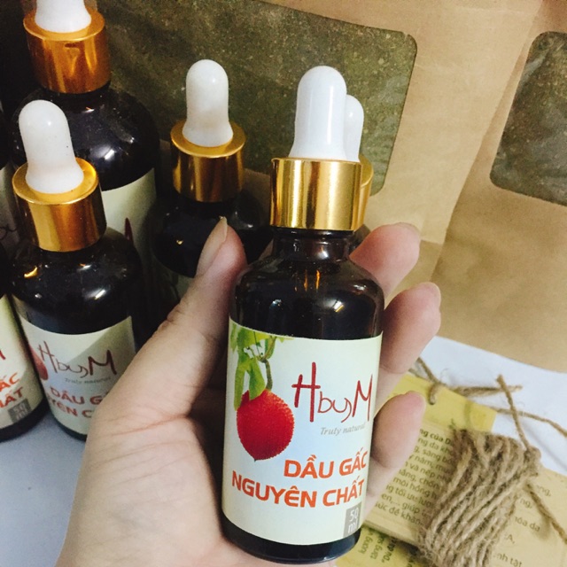 TINH CHẤT DẦU GẤC HbyM