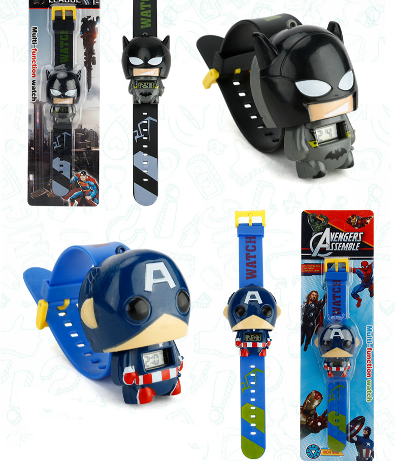 Đồng Hồ Đeo Tay Mặt Hình Siêu Anh Hùng Dành Cho Trẻ Em | BigBuy360 - bigbuy360.vn
