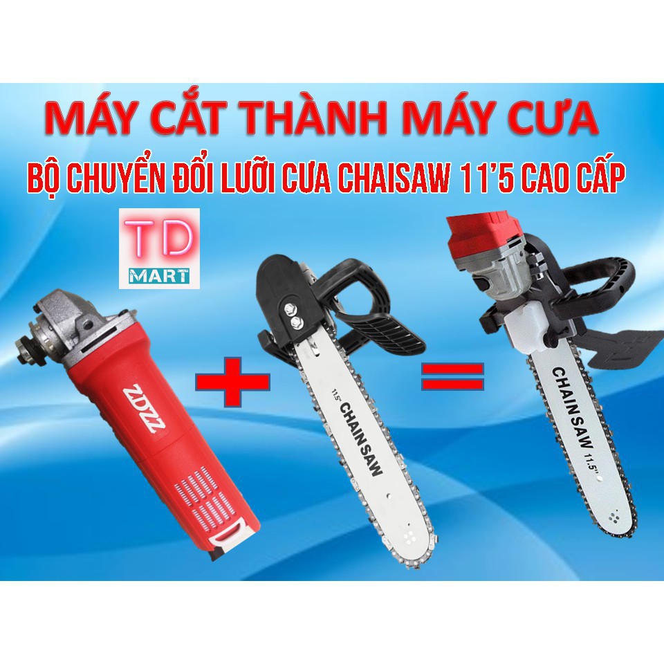 Lưỡi Cưa Xích - Lưỡi Cưa Gắn Máy Cắt Cầm Tay CHAIN SAW 11'5