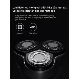 Máy Cạo Râu Enchen Blackstone 1 Chống Nước IPX7 Có Thể Thay Đổi Lưỡi Dao Pin Sạc Siêu Bền