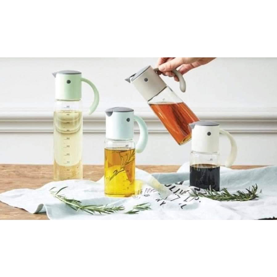 Bình rót dầu Lock&Lock Bird Oil Bottle LLG706 300ML nắp tự động đóng mở, có chia vạch