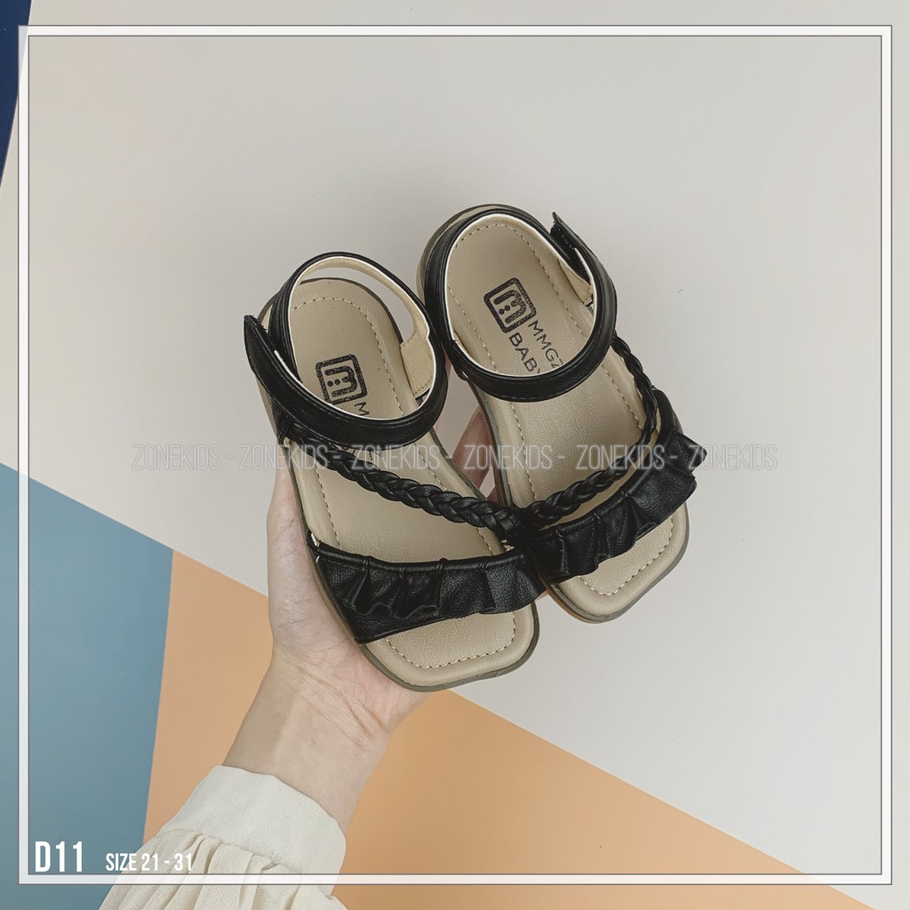 Dép sandal quai chéo dây bên cho bé gái Zonekids - D11