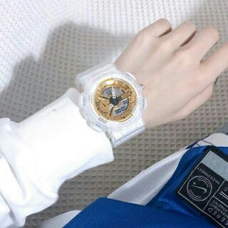 [TẶNG KÈM PIN] Đồng hồ thể thao unisex Shhors Sport chính hãng dây cao su chống nước chống xước tốt