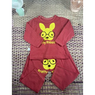 {Nhập mã SARATL001 giảm tiền} Bộ quần áo dài tay thun lạnh cho bé siêu đẹp