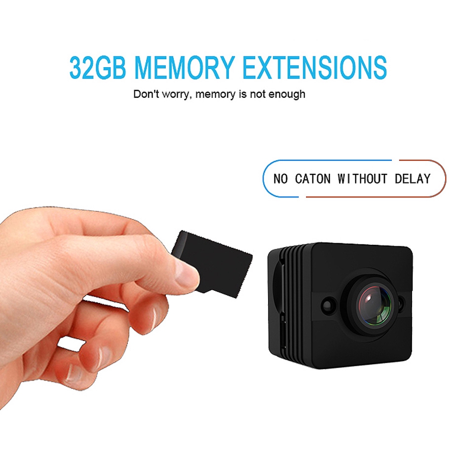 Máy quay tầm nhìn ban đêm SQ12 HD 1080P chống thấm nước | WebRaoVat - webraovat.net.vn